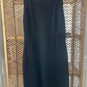 Versace Jeans Couture Black Midi Dress